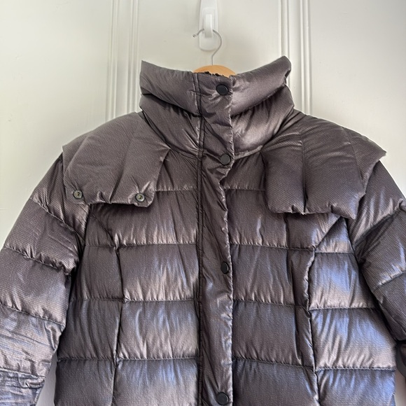 Soia and Kyo Full Length Long Maxi Down Fill Puffer Jacket - Picture 8 of 16